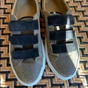 Sneaker!  Sporty metallic sneaker by Canal St Martin.